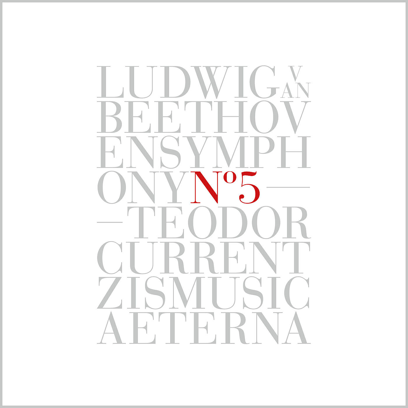 Teodor Currentzis - Symphony No. 5 in C Minor, Op. 67: I. Allegro con brio