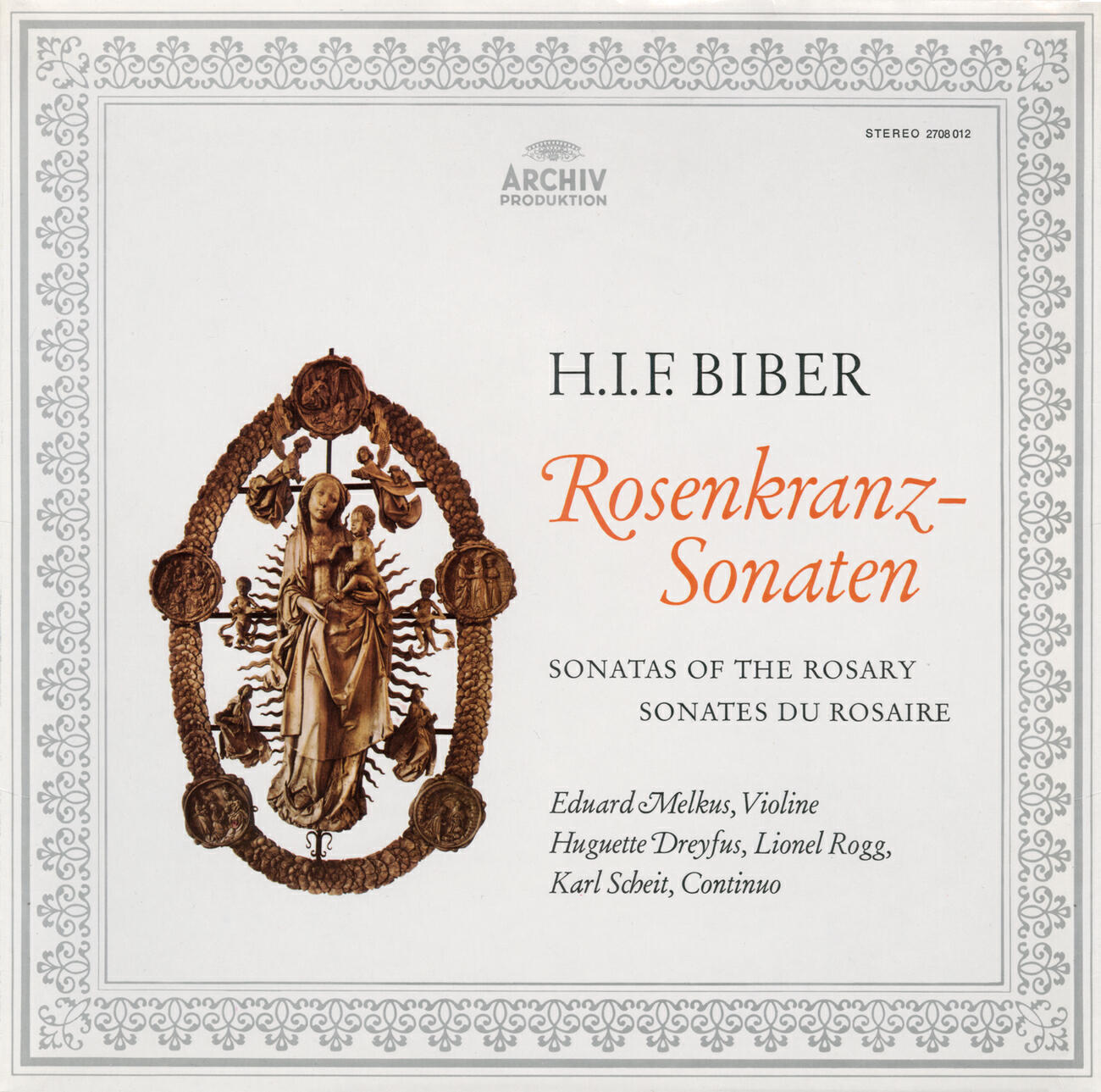 Eduard Melkus - Biber: Sonata XII: The Ascension (from: 15 Mystery Sonatas) - 3. Courante - Double