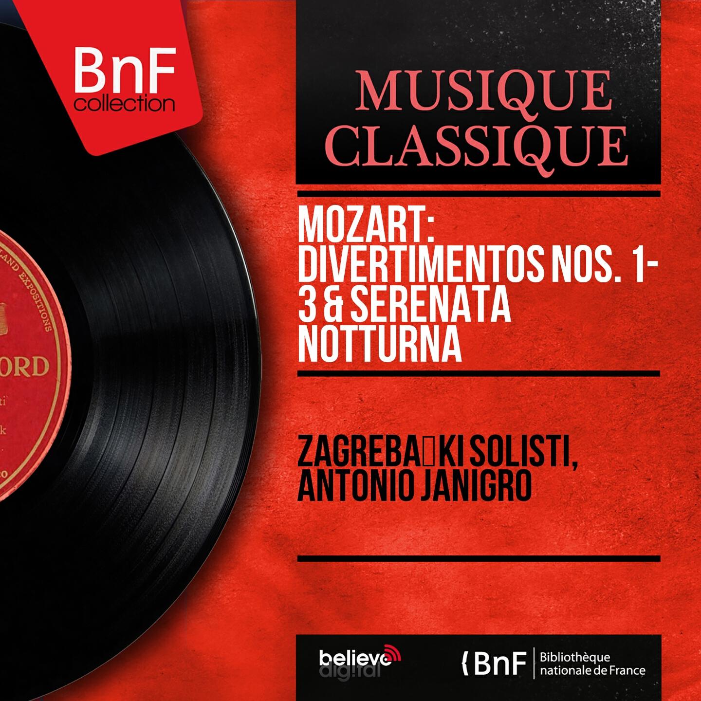 Zagrebacki Solisti - Serenata notturna in D Major, K. 239: III. Rondo. Allegretto (Remastered)