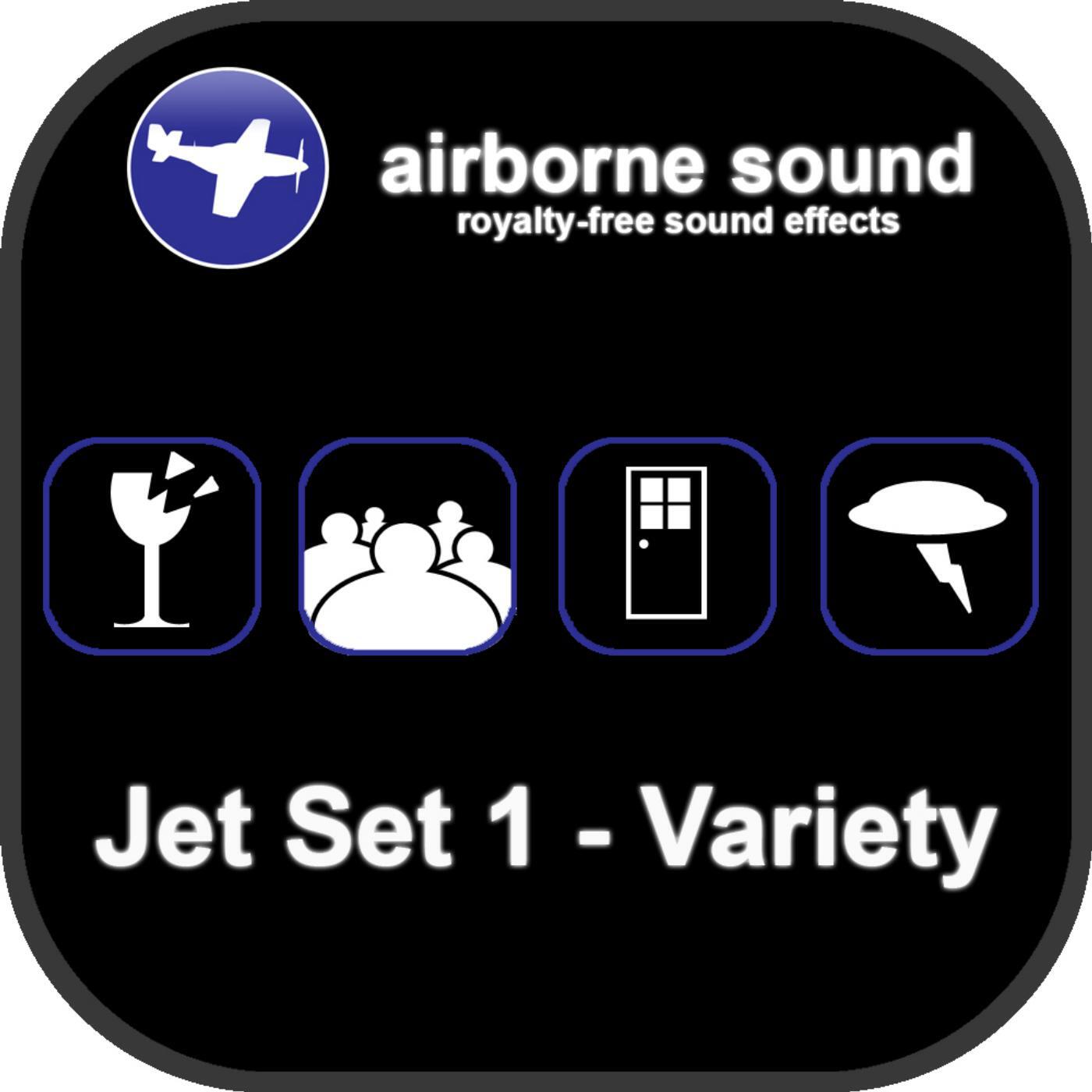 Airborne Sound - Train By with Crossing Bell Sound Effect