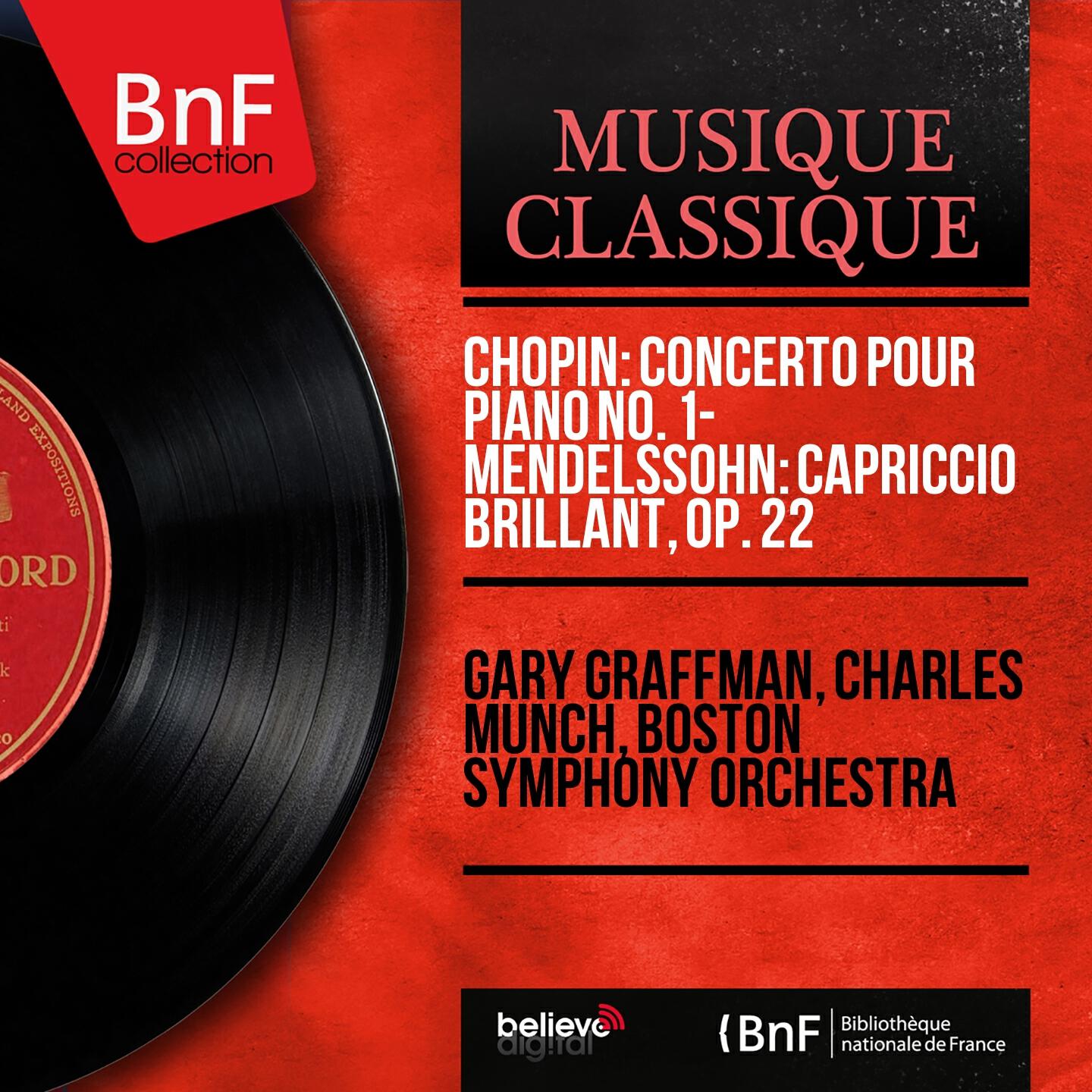 Gary Graffman - Concerto pour piano No. 1 in E Minor, Op. 11: I. Allegro maestoso