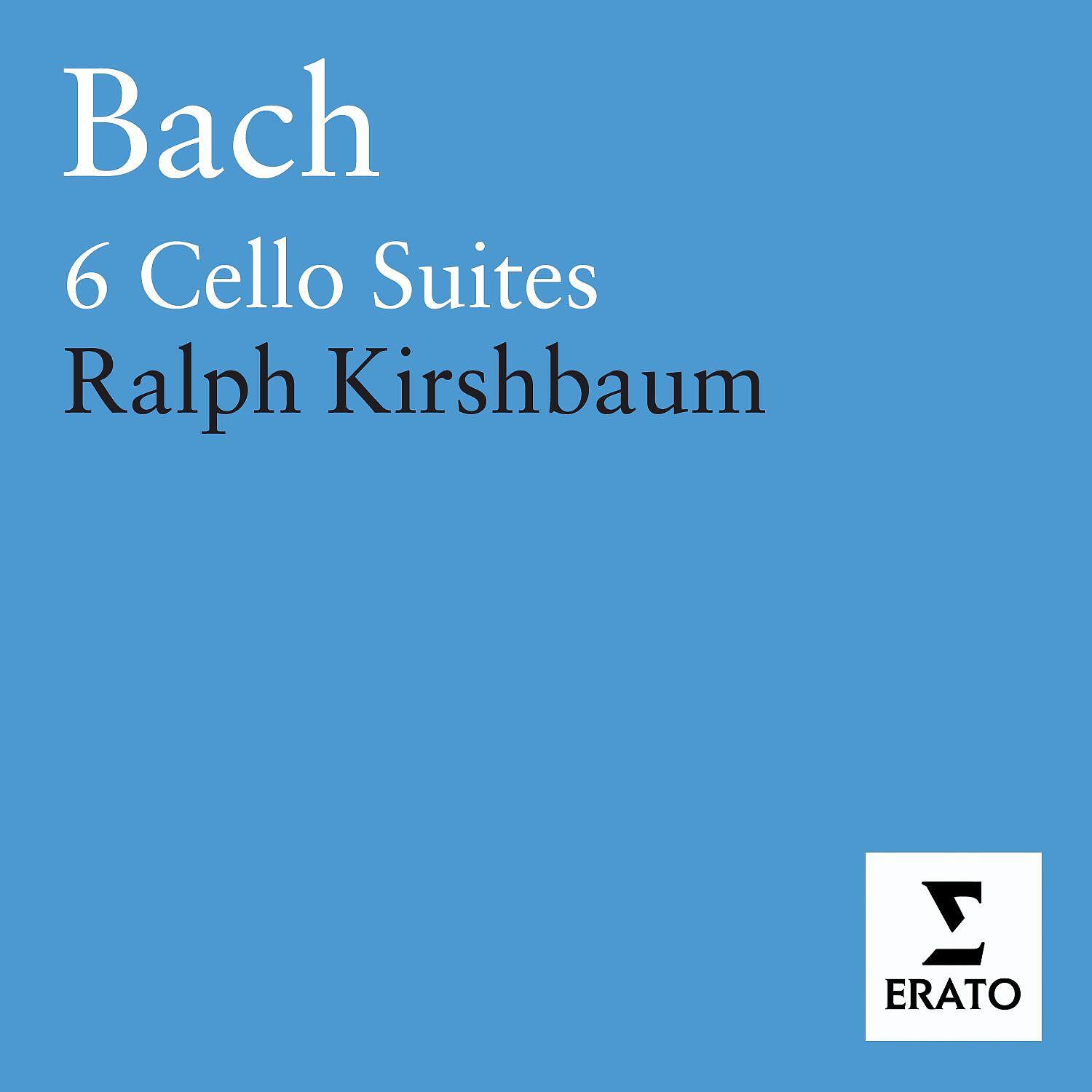 Ralph Kirshbaum - Suites for Cello, Suite No. 3 in C major BWV 1009: Courante