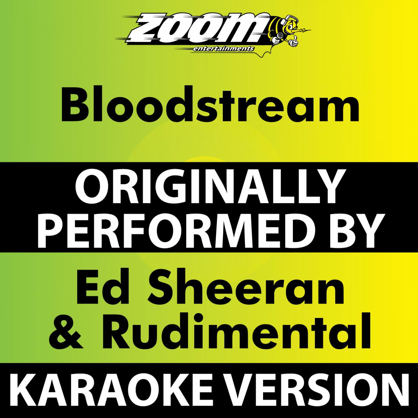 Zoom Karaoke - Bloodstream (Karaoke Version) [Originally Performed By Ed Sheeran & Rudimental]