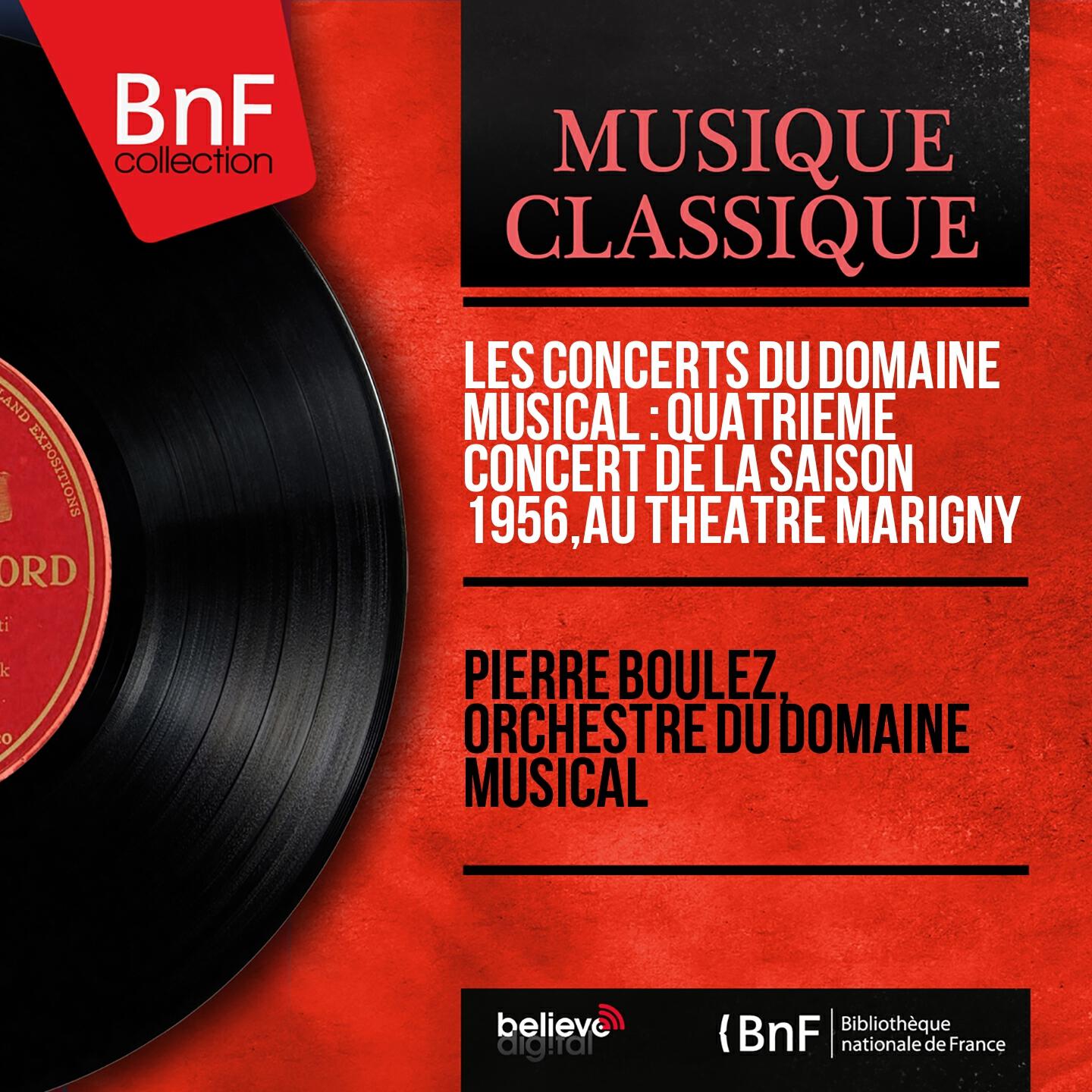 Pierre Boulez - 4 Lieder, Op. 13: No. 1, Wiese im Park (Live)