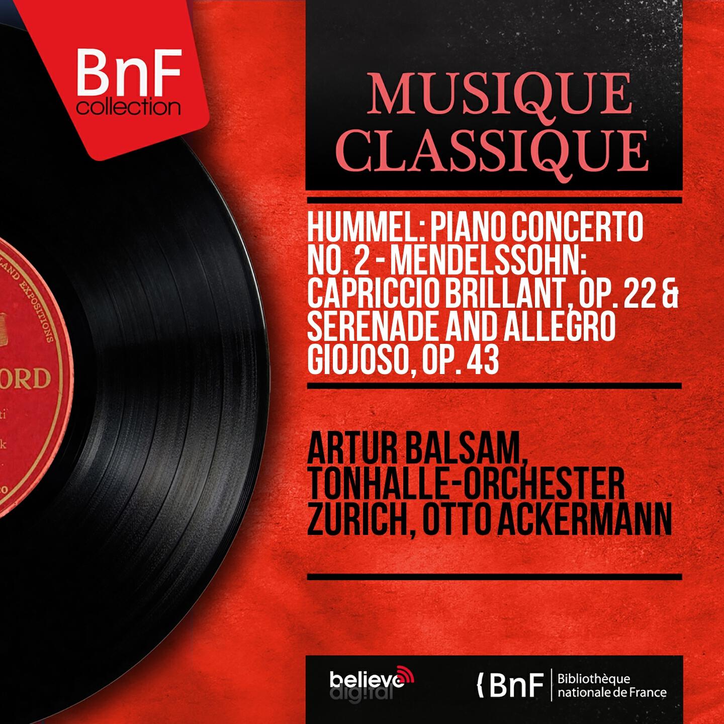 Artur Balsam - Piano Concerto No. 2 in A Minor, Op. 85: III. Rondo
