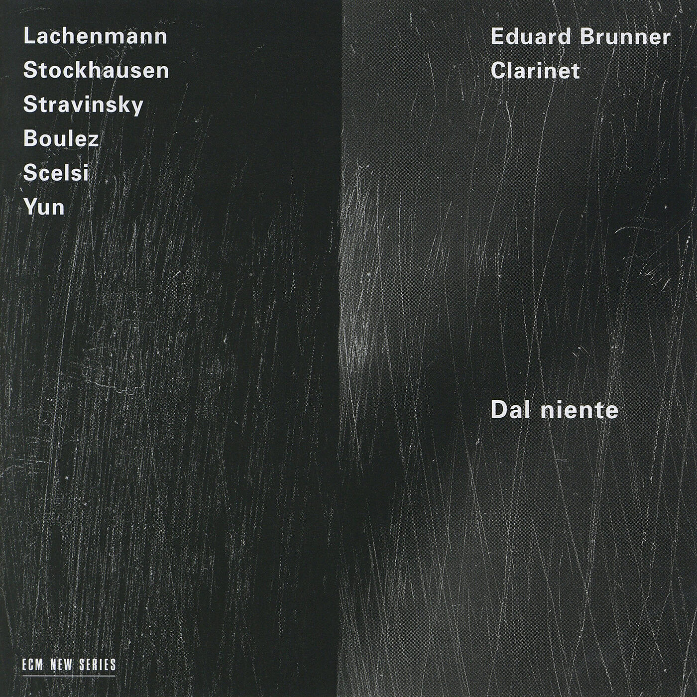 Eduard Brunner - Stravinsky: 3 Pieces for Clarinet Solo - 1.