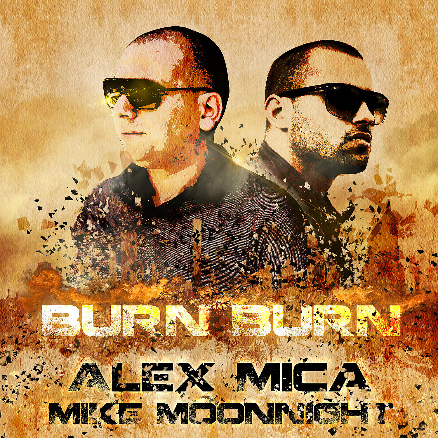 Alex Mica - Burn Burn (feat. Mike Moonnight) [DJ Shock Remix]