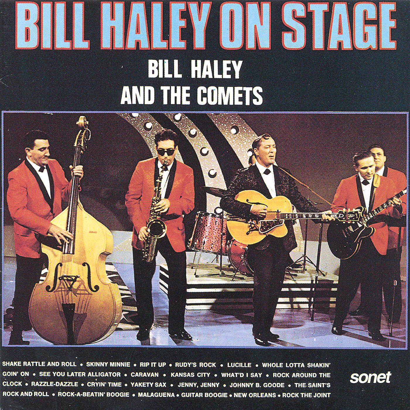 Bill Haley & His Comets - Skinny Minnie (Live Stockholm 1968)