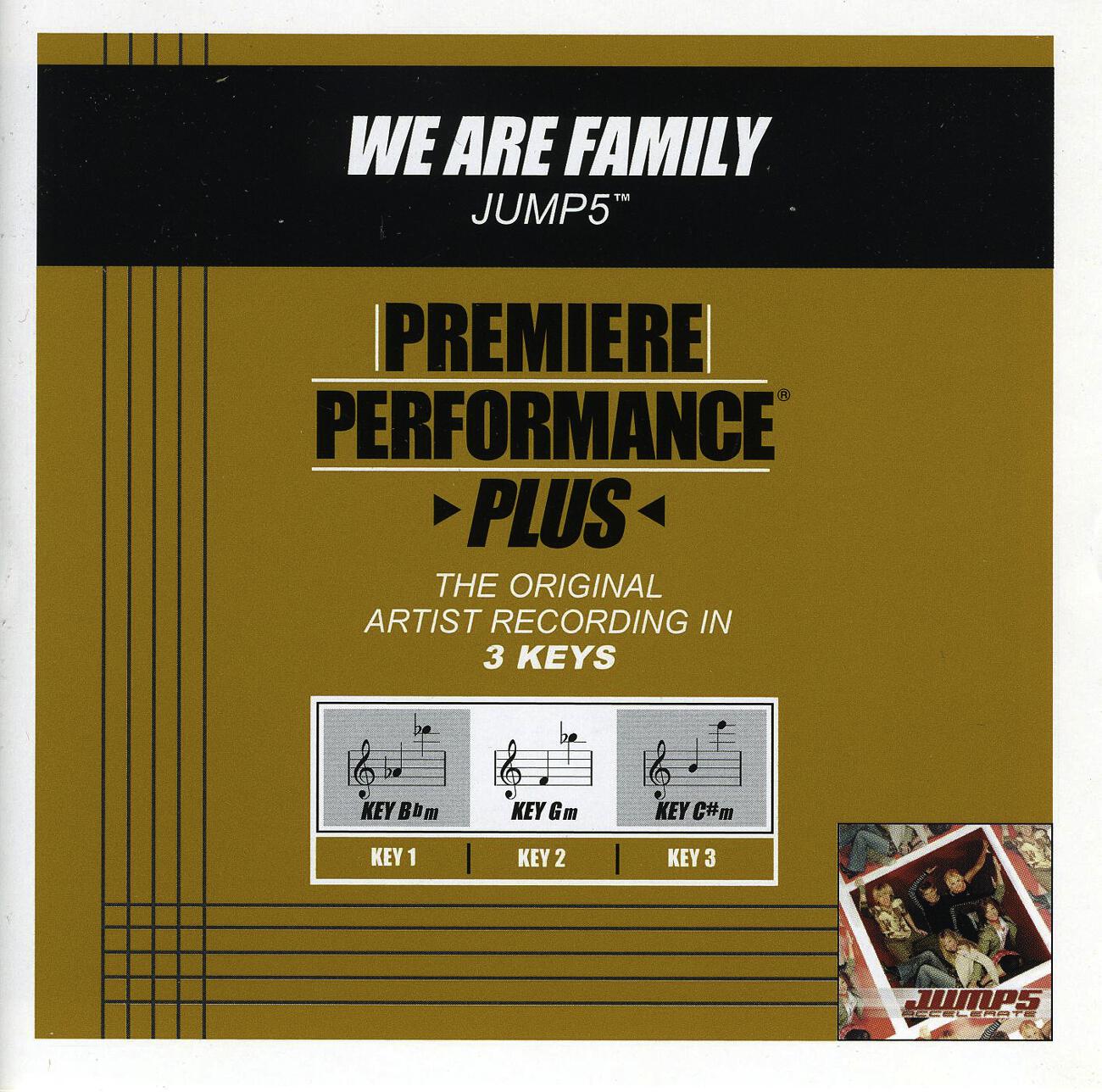 Jump5 - We Are Family (Performance Track In Key Of Gm)