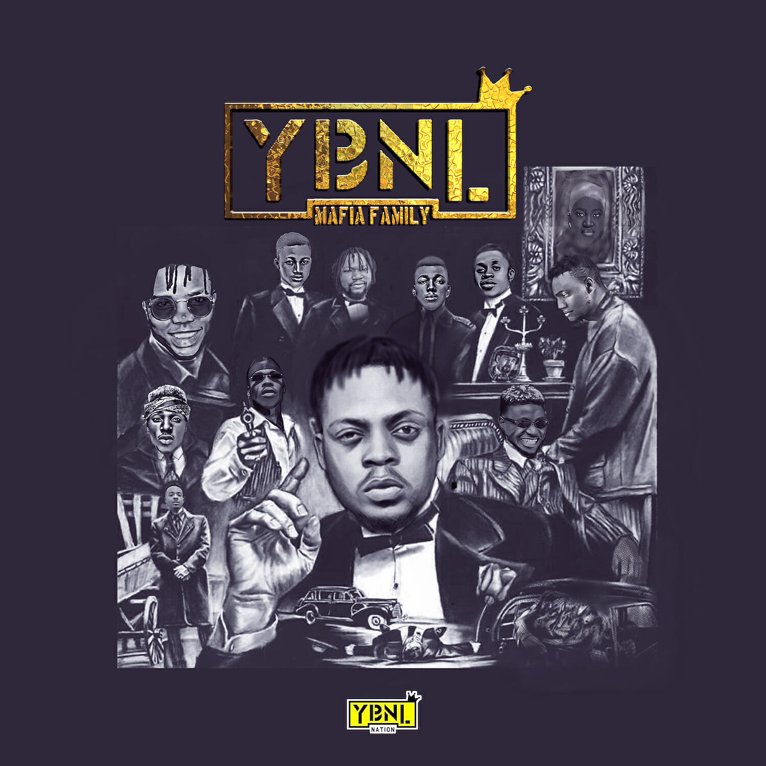 YBNL MaFia Family - Macaroni (feat. Picazzo & Olamide)