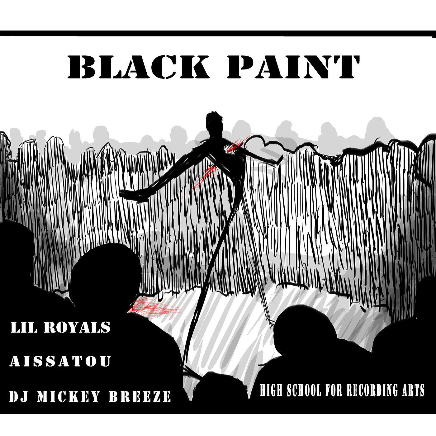 High School For Recording Arts - Black Paint
