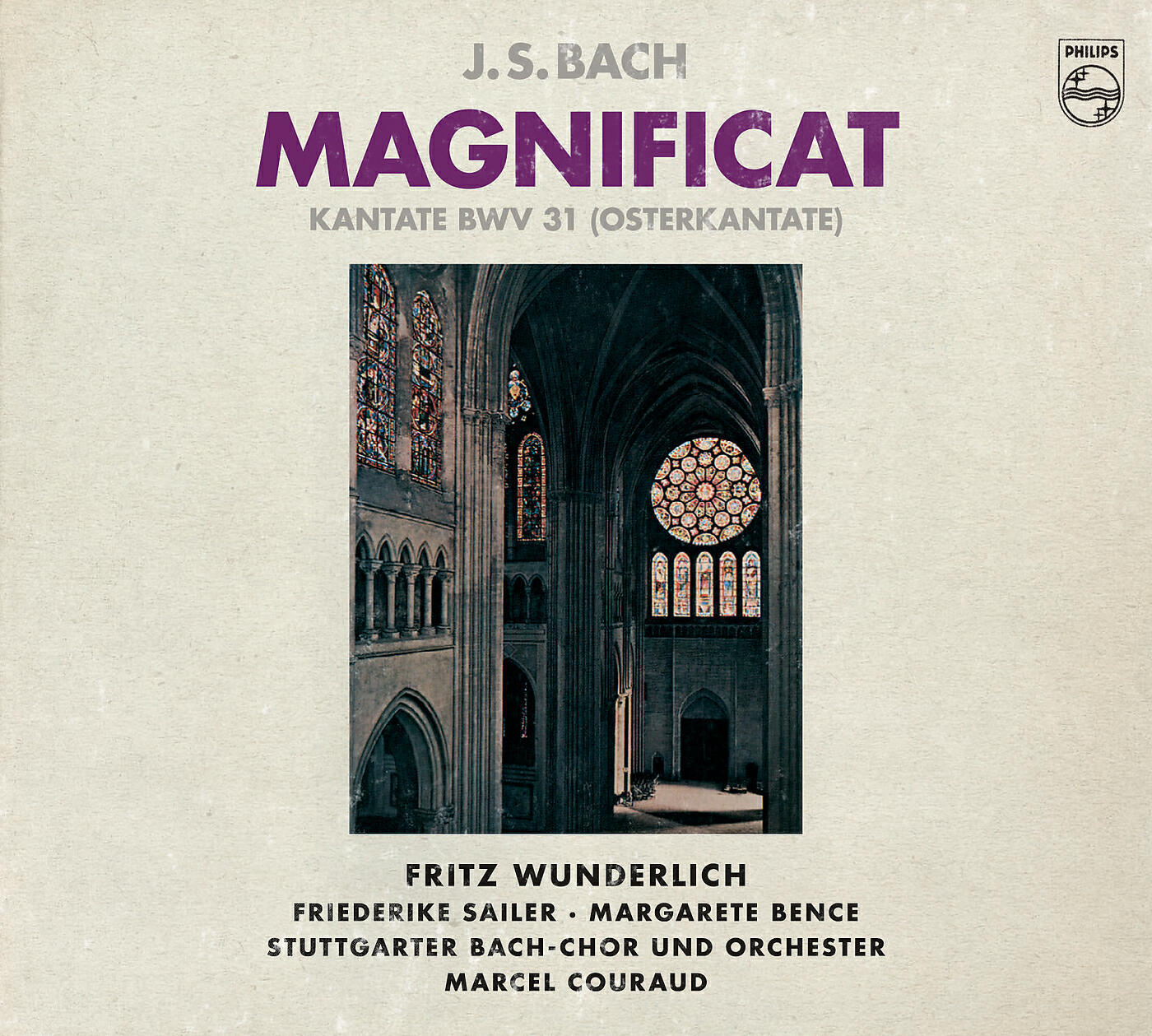 Fritz Wunderlich - J.S. Bach: Magnificat in D Major, BWV 243 - Aria: 